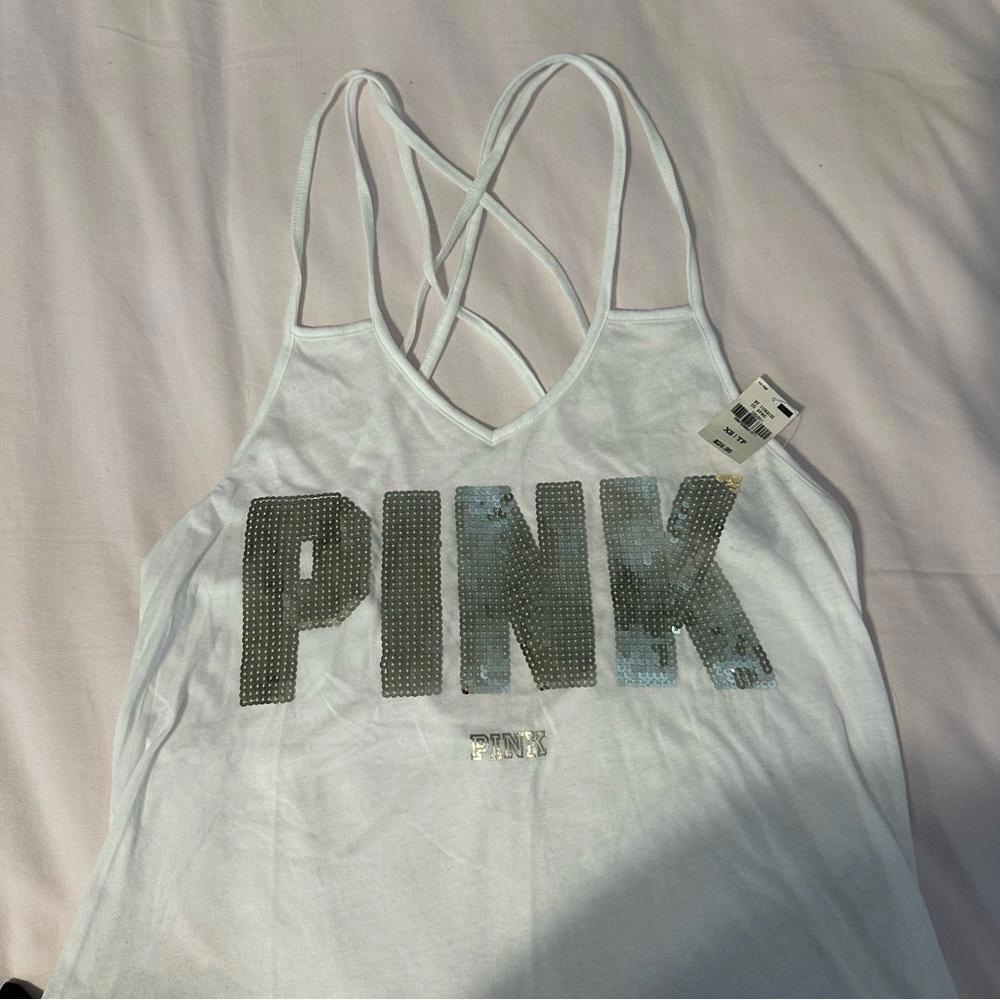 PINK Victoria’s Secret Bling Tank Top and leggings set - Picture 5 of 8